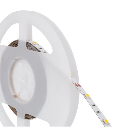 Ruban LED 12V SMD 30 LED/m 5m 7W/m 630lm/m Largeur 10mm Coupe 10cm IP20 - 62294 - vue 3