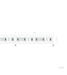 Ruban LED 12V SMD 30 LED/m 5m 7W/m 630lm/m Largeur 10mm Coupe 10cm IP20 - 62294 - vue 6