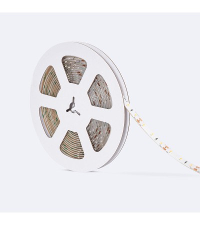 Ruban LED 12V SMD 60 LED/m 5m 5W/m 400lm/m Largeur 8mm Coupe 5cm IP65