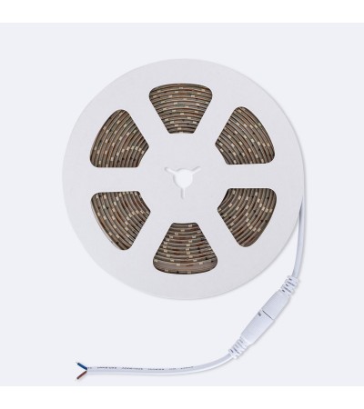 Ruban LED 12V SMD 60 LED/m 5m 5W/m 400lm/m Largeur 8mm Coupe 5cm IP65 - 107556 - vue 4