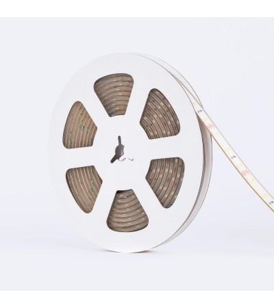Ruban LED 12V SMD 60 LED/m 5m 5W/m 500lm/m Largeur 10mm Coupe 5cm Submersible IP68 SILICONE FLEX
