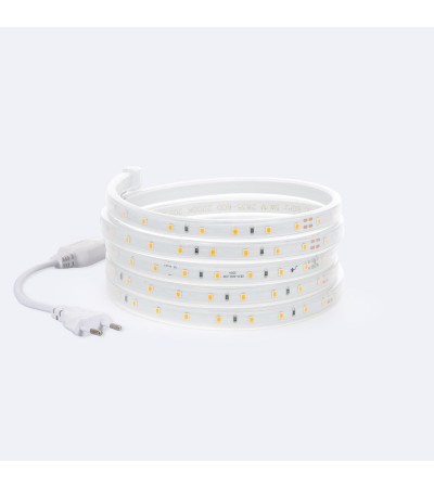 Ruban LED Dimmable 220V SMD 60 LED/m Blanc Froid 6W/m 600lm/m Largeur 12mm Coupe 20cm IP65 Sur mesure - 112465 - vue 2