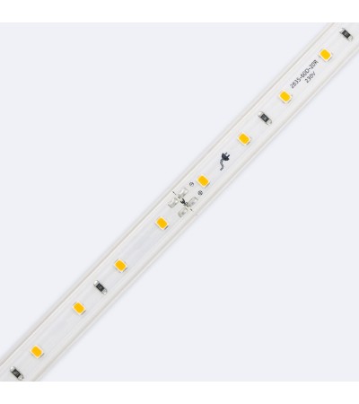 Ruban LED Dimmable 220V SMD 60 LED/m Blanc Froid 6W/m 600lm/m Largeur 12mm Coupe 20cm IP65 Sur mesure - 112465 - vue 3