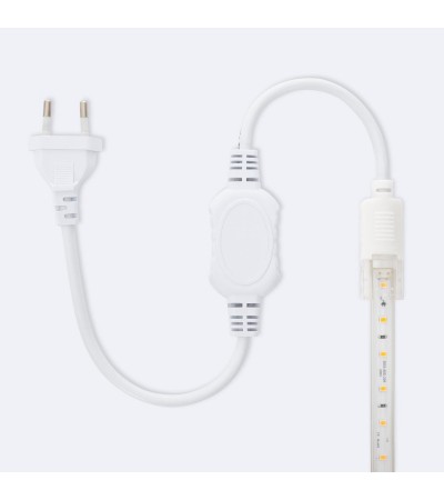 Ruban LED Dimmable 220V SMD 60 LED/m Blanc Neutre 6W/m 600lm/m Largeur 12mm Coupe 20cm IP65 Sur mesure - 112457 - vue 6