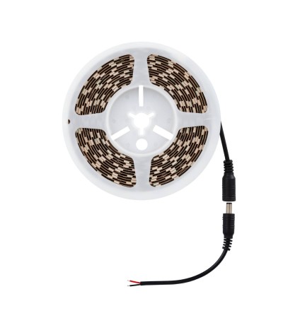 Ruban LED 24V SMD 120 LED/m 5m 17W/m 2640lm/m Double Largeur 15mm Coupe 10cm IP20 - 62330 - vue 2
