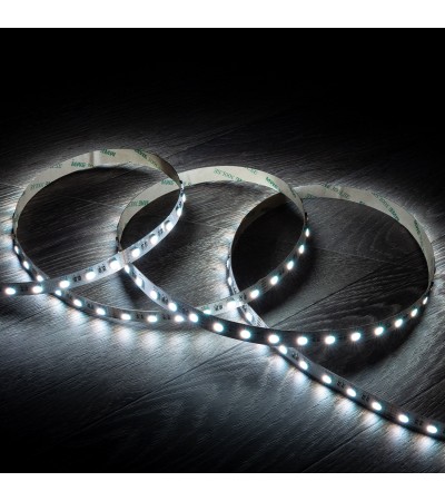 Ruban LED 24V DC 60LED/m RBGW 5m IP20 Largeur 12mm Coupe tous les 10cm - 75820 - vue 6