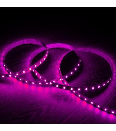 Ruban LED 24V DC 60LED/m RBGW 5m IP20 Largeur 12mm Coupe tous les 10cm - 75820 - vue 7