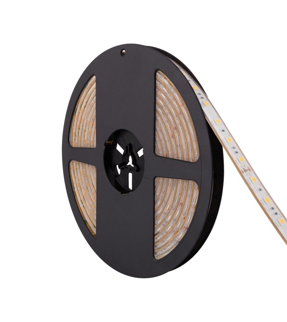 Ruban LED 24V DC 60LED/m Submersible 5m IP68 Largeur 12mm Coupe tous les 10cm - 62350 - vue 2