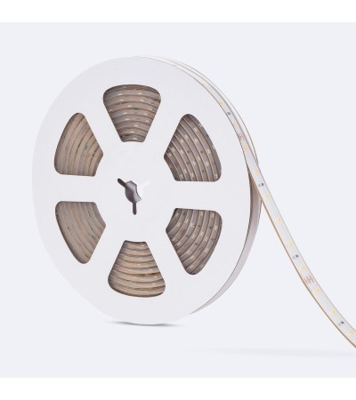 Ruban LED 24V SMD 60 LED/m 5m 5W/m 500lm/m Largeur 10mm Coupe 10cm Submersible IP68 SILICONE FLEX