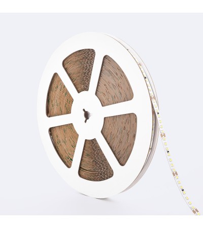 Ruban LED 48V SMD 140 LED/m BOBINE 30m Longue Distance 10W/m 1000lm/m Largeur 10mm Coupe 5cm IP20