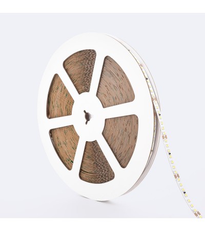 Ruban LED 48V SMD 140 LED/m BOBINE 30m Longue Distance 10W/m 1000lm/m Largeur 10mm Coupe 5cm IP20 - 107953 - vue 3