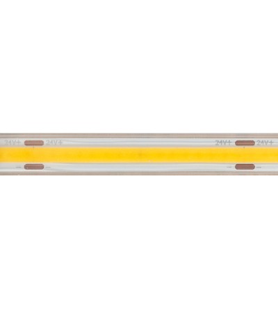 Ruban LED COB 24V DC 320LED/m 5m IP65 CRI90 Expert Color Largeur 10mm Coupe tous les 10cm - 96367 - vue 4
