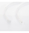 Ruban LED Dimmable 220V SMD2835 Auto-rectificateur 110 LED/m 1150 lm/m Largeur 12 mm IP65 Coupe tous less 10 cm Sur Mesure…