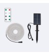 Ruban LED Extérieur Solaire 24V DC SMD2835 60 LED/m 5m IP65 Largeur 12mm Coupe 100 cm - 109822 - vue 1
