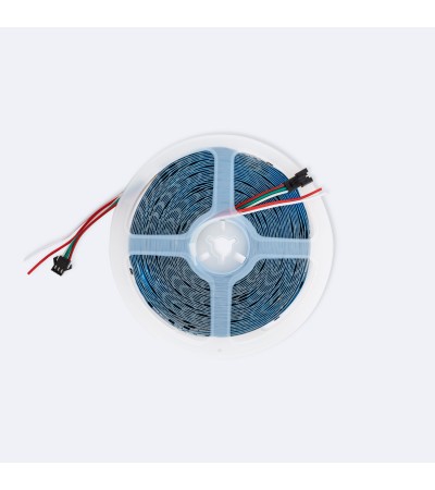 Ruban LED Numérique SPI 24V DC 120LED/m 10m IP20 Largeur 10mm Coupe tous les 10cm - 104713 - vue 4
