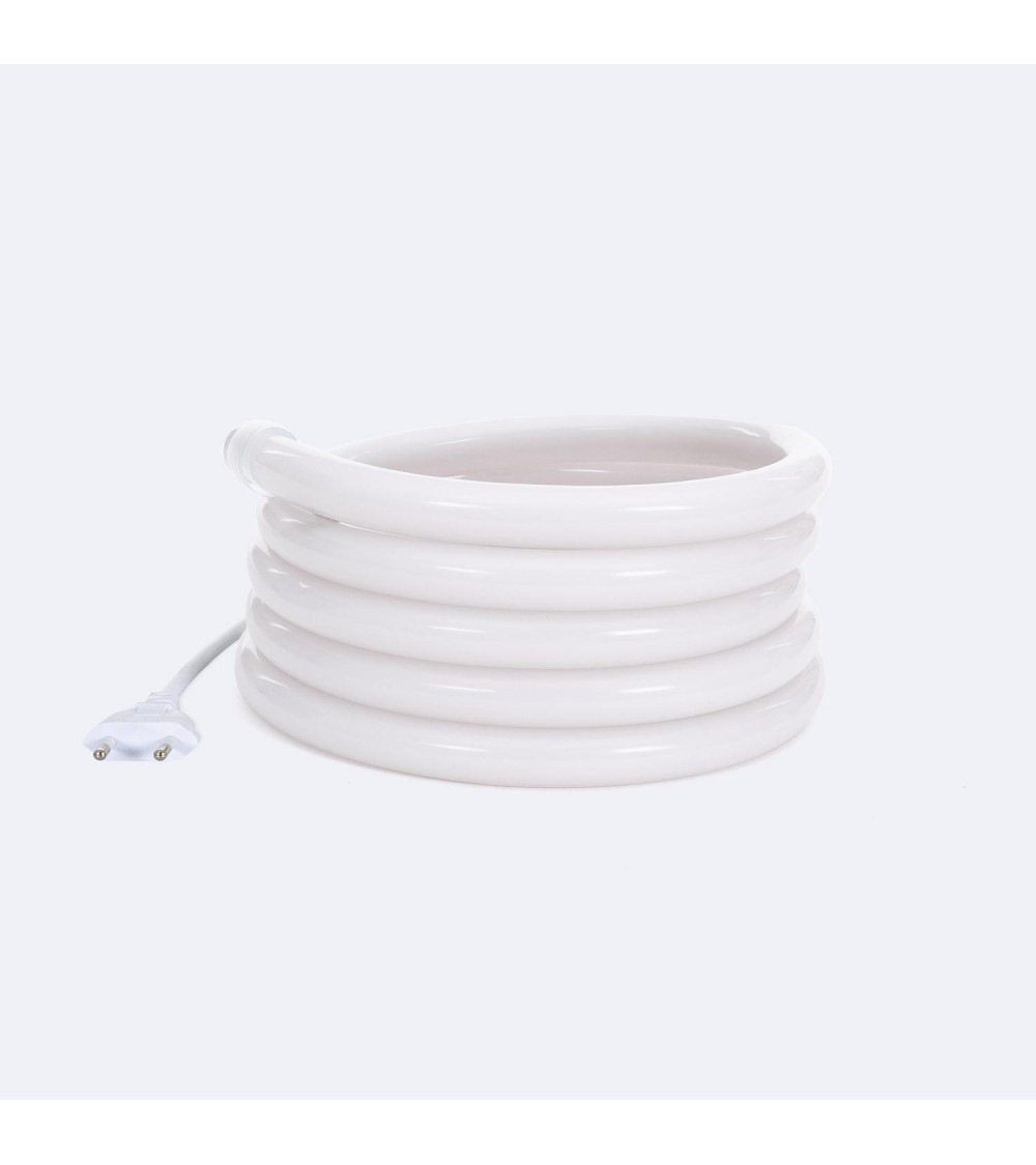Ruban LED Néon Dimmable 220V Circulaire SFLEX17 8W/m Coupe 100cm IP65 Sur mesure - 117623 - vue 1