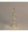 Sapin de Noel LED à Piles 40 cm Gylden - 109181 - vue 2