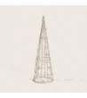 Sapin de Noel LED à Piles 40 cm Gylden - 109181 - vue 3