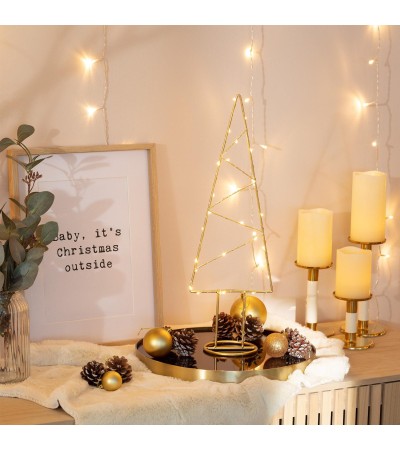 Sapin de Noël LED Gold