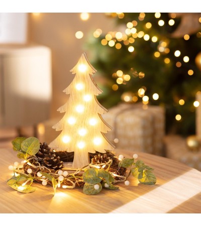 Sapin de Noël LED Wood à Piles