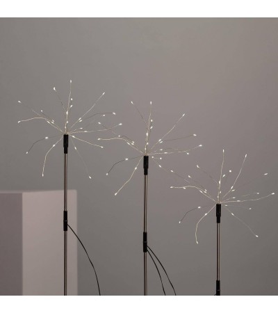Set de 3 Piquets LED Extérieur Solaire Pissenlits - 75394 - vue 4