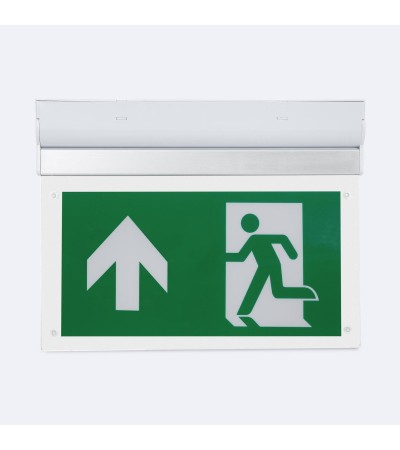 Signalisation de Secours LED en Saillie 60lm Permanent/Non Permanent Double Face - 103906 - vue 5
