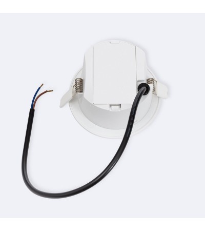 Eclairage de Secours LED Encastrable 120lm Non Permanent Rond Coupe à˜95 mm - 103916 - vue 7