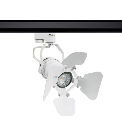 Spot à Douille sur Rail Triphasé Cinema Kurangna pour Ampoule GU10