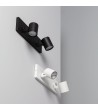 Spot à Douille Double en Saillie Orientable Aluminium Gylu à Ampoule GU10 - 78196 - vue 1
