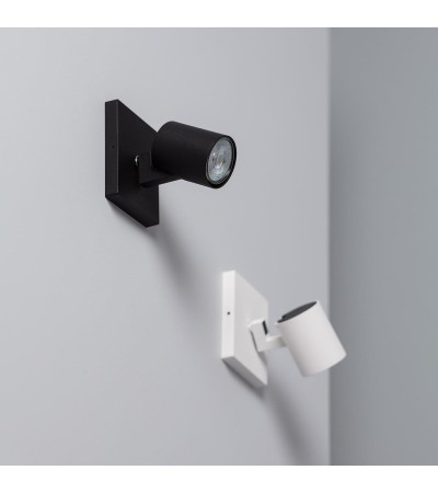 Spot à Douille en Saillie Orientable Aluminium Gylu à Ampoule GU10