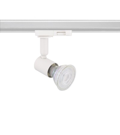 Spot à Douille sur Rail Triphasé Oasis pour Ampoule GU10