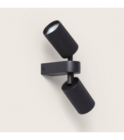 Applique Murale Orientable Aluminium Breixo 2 Spots