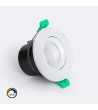 Spot Downlight Ignifuge LED 5-8W Rond Dimmable IP65 Coupe Ø 65 mm Solid Design Ajustable - 112597 - vue 1