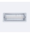 Éclairage de Secours LED Encastrable 160lm Permanent/Non Permanent Coupe 155x400 mm - 103913 - vue 2