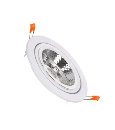 Spot Downlight LED 12W AR111 Slim Coupe Ø 120 mm - 97826 - vue 3