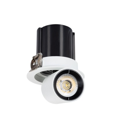 Spot Downlight LED 12W Rond Amovible LIFUD Coupe Ø 75mm