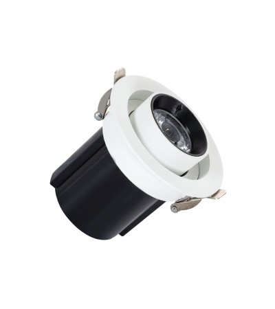 Spot Downlight LED 12W Rond Amovible LIFUD Coupe Ø 75mm - 78208 - vue 2