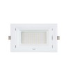 Spot Downlight LED 20W Rectangulaire Orientable SAMSUNG 130 lm/W LIFUD Coupe 210x125 mm - 63588 - vue 4