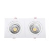 Spot Downlight LED 30W Rectangulaire Madison Coupe 260x120 mm - 68685 - vue 2