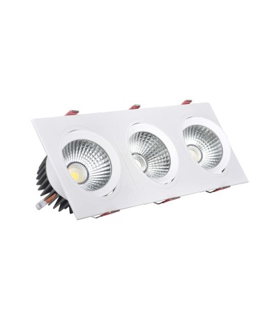 Spot Downlight LED 45W Rectangulaire Madison Coupe 400x120 mm