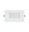 Spot Downlight LED 48W Rectangulaire Orientable SAMSUNG 130 lm/W LIFUD Coupe 210x125 mm - 63580 - vue 2