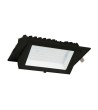 Downlight LED 48W Rectangulaire Orientable SAMSUNG 130lm/W LIFUD Coupe 215x125 mm Noir - 64335 - vue 1