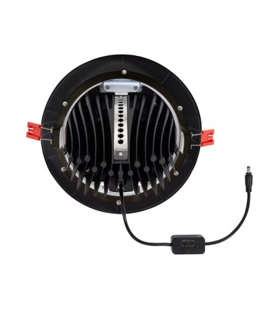Spot Downlight LED 48W Rond Orientable 130 lm/W LIFUD Coupe à˜ 220 mm - 72111 - vue 6