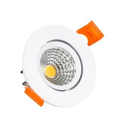 Spot Downlight LED 5W Rond COB CRI90 Coupe Ø 70 mm
