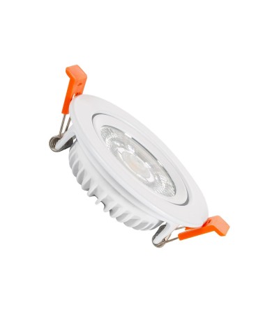 Spot Downlight LED 5W Rond COB CRI90 Slim Coupe Ø 75 mm
