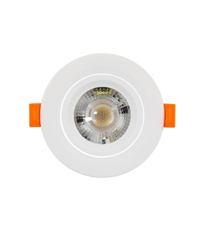 Spot Downlight LED 5W Rond SOLID Slim Coupe Ø 75 mm - 80174 - vue 4