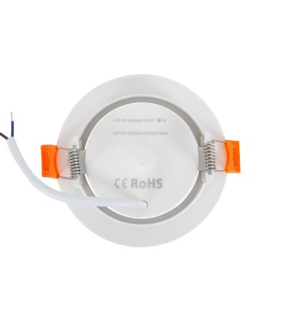 Spot Downlight LED 5W Rond SOLID Slim Coupe Ø 75 mm - 80174 - vue 6