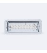 Éclairage de Secours LED Encastrable 160lm Permanent/Non Permanent Coupe 155x400 mm - 103913 - vue 5