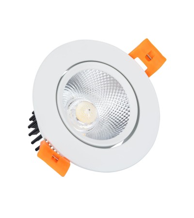 Spot Downlight LED 7W Rond Dimmable COB CRI90 Coupe à˜ 70 mm