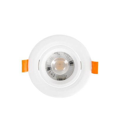 Spot Downlight LED 7W Rond SOLID Slim Coupe Ø 75 mm - 81144 - vue 2